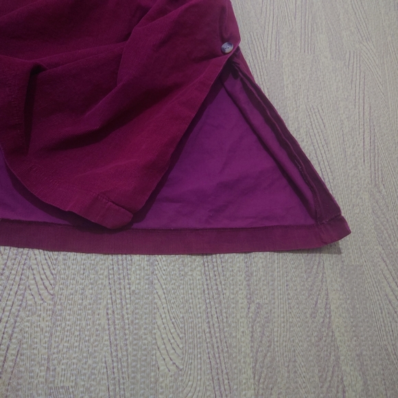 Vintage Baxter Wells Women's V-Neck Dress Button Side Summer Cocktail Red UK 12 - Picture 4 of 12